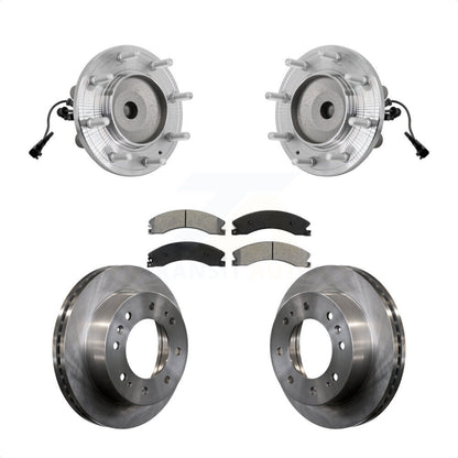 Kit de plaquettes de Rotor de frein, roulement de moyeu avant, pour GMC Sierra 3500 HD Chevrolet Silverad