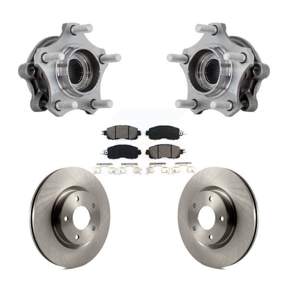 Kit de plaquettes de Rotor de frein à disque, ensemble de roulements de moyeu avant pour Nissan Altim 2019 – 2023