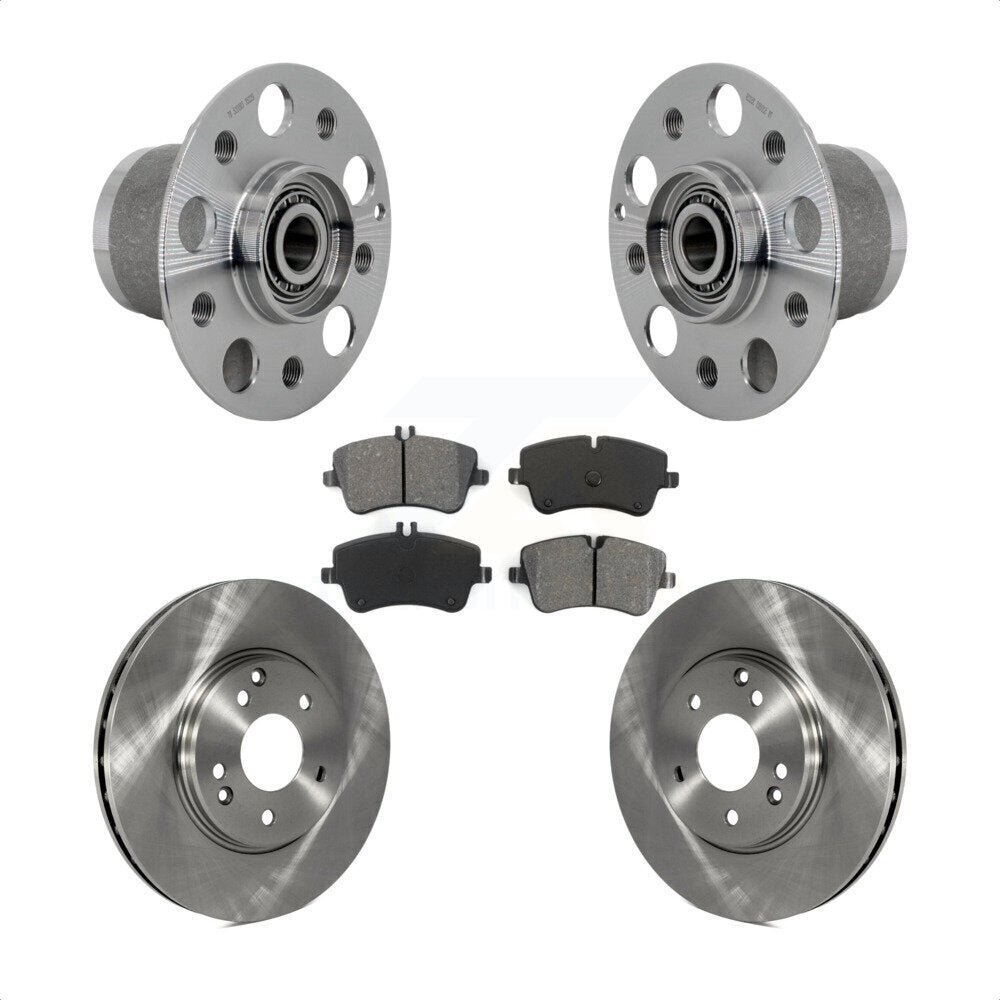 Kit de plaquettes de Rotor de frein à disque, roulement de moyeu avant, pour Mercedes-Benz C350 RW 2006 – 2007