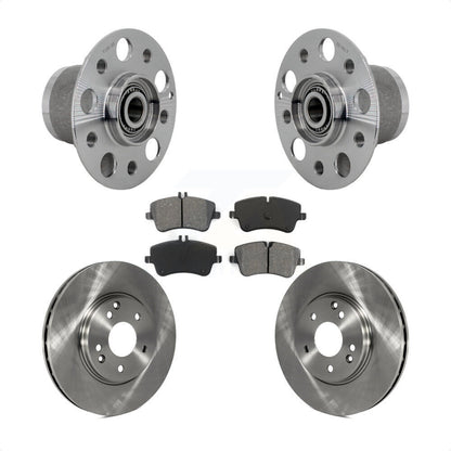 Kit de plaquettes de Rotor de frein à disque, roulement de moyeu avant, pour Mercedes-Benz C350 RW 2006 – 2007