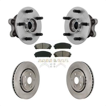 Kit de plaquettes de Rotor de frein à disque, ensemble de roulements de moyeu avant pour Toyota Sienn 2021 – 2023