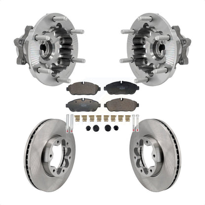 Kit de plaquettes de Rotor de frein à disque, roulement de moyeu avant, pour Ford Transit-250 Transit-350 AW