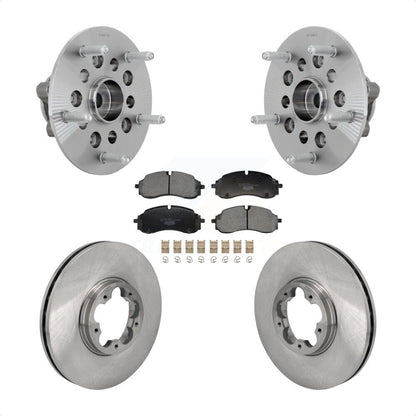 Kit de rotors et plaquettes de frein à disque, ensemble de roulements de moyeu avant, pour Ford e-transit