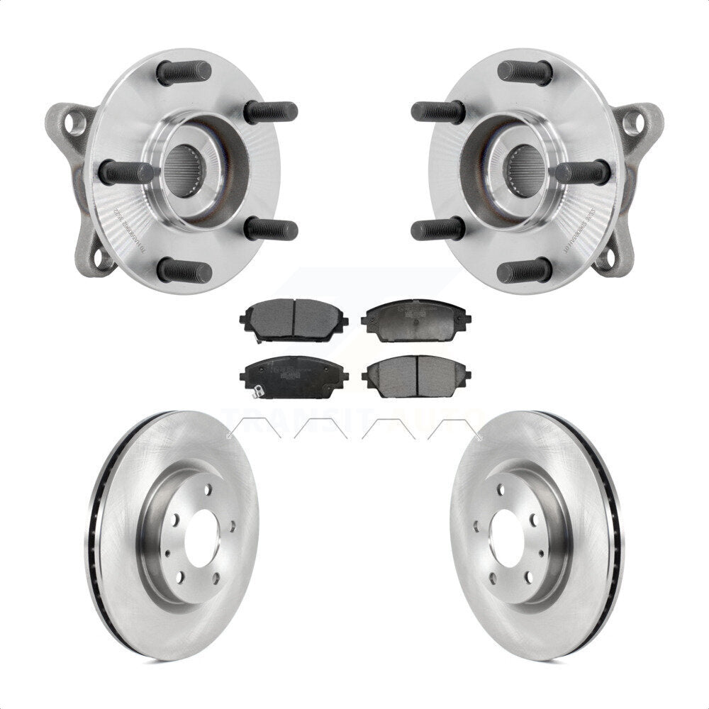 Kit de rotor et de plaquettes de frein à disque, ensemble de roulements de moyeu avant, pour Mazda CX-3 2020 – 2022