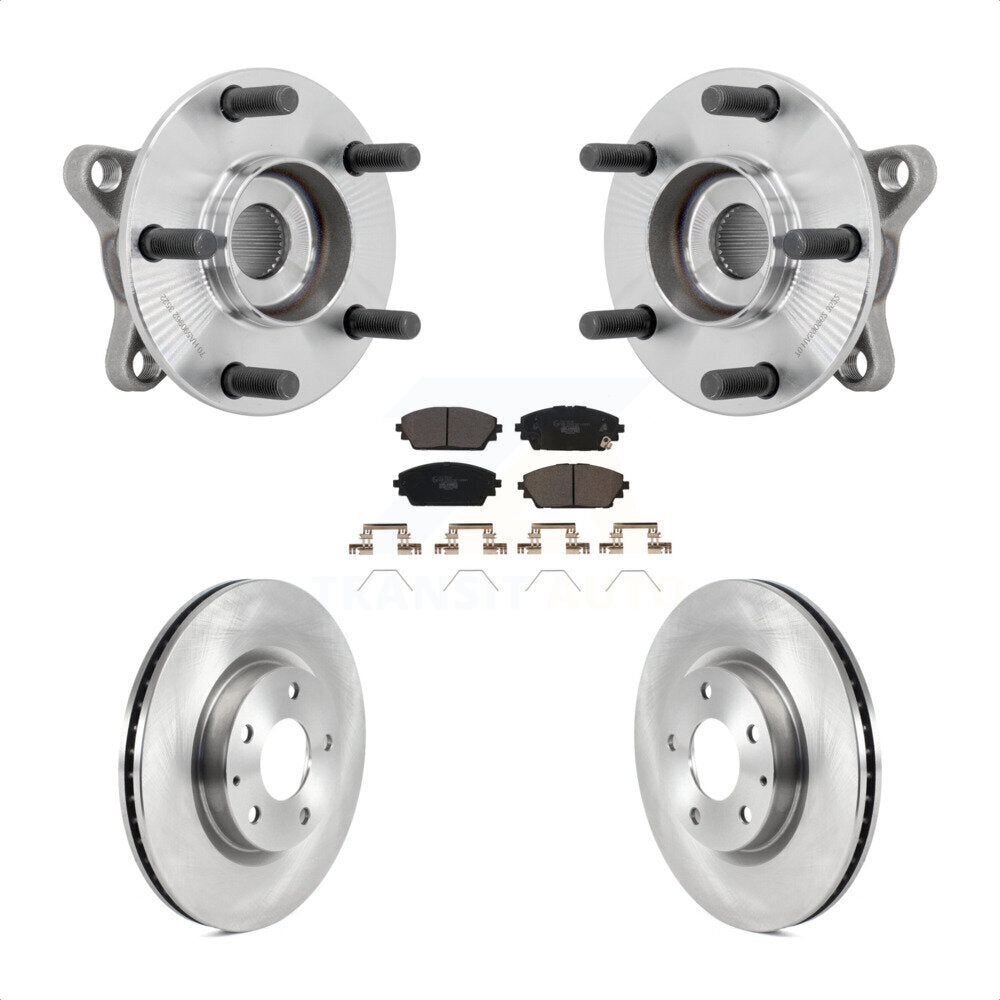 Kit de rotor et de plaquettes de frein à disque, ensemble de roulements de moyeu avant, pour Mazda 3 AW 2021 – 2022