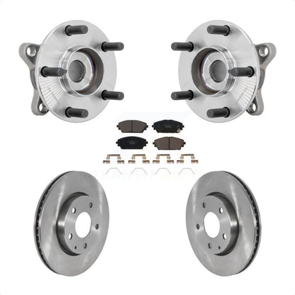 Kit de rotor et de plaquettes de frein à disque, ensemble de roulements de moyeu avant pour Mazda 3 FW 2021 – 2022