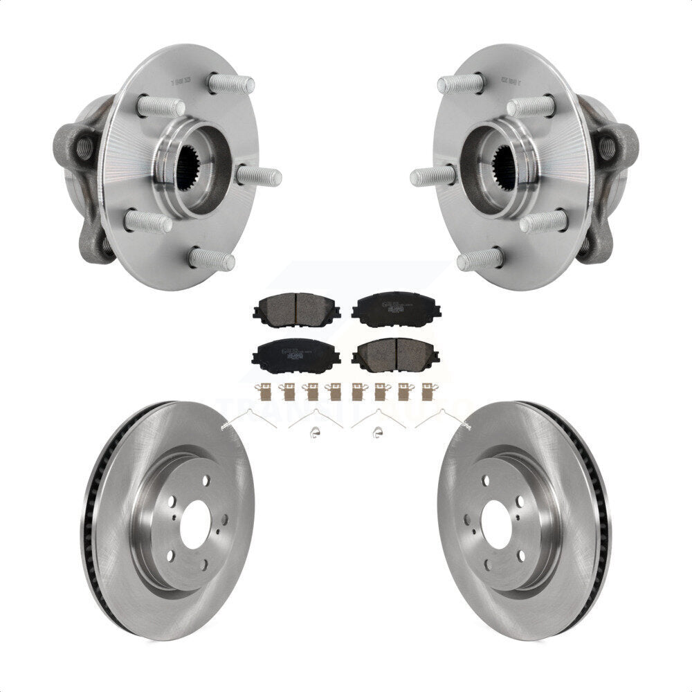 Kit de Rotor et plaquettes de frein à disque, roulement de moyeu avant, pour Toyota C-HR Lexus UX250h UX20
