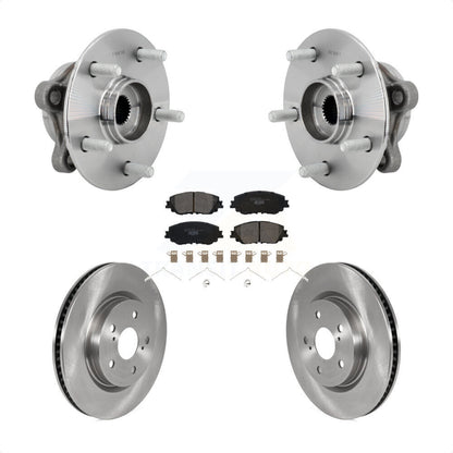Kit de Rotor et plaquettes de frein à disque, roulement de moyeu avant, pour Toyota C-HR Lexus UX250h UX20