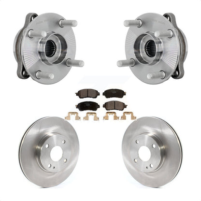 Kit de Rotor et plaquettes de frein à disque, ensemble de roulements de moyeu avant, pour Toyota Yaris iA Scio