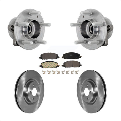 Kit de Rotor et de plaquettes de frein, roulement de moyeu avant, pour Ford Explorer Lincoln Aviator Polic