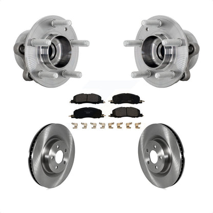 Kit de plaquettes de Rotor de frein à disque, roulement de moyeu avant, pour Ford Explorer Lincoln Aviator AW