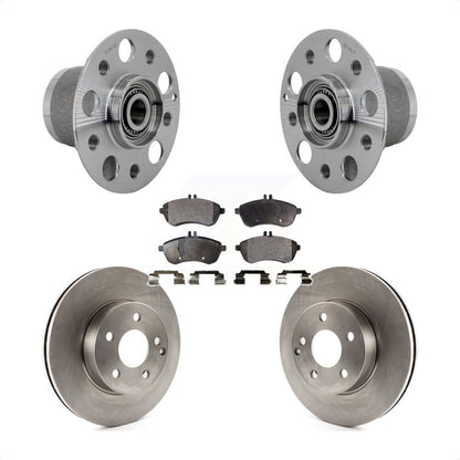 Kit de plaquettes de Rotor de frein à disque, ensemble de roulements de moyeu avant, pour Mercedes-Benz C300 C25