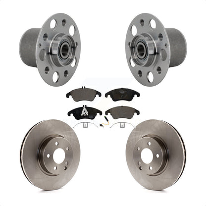 Kit de plaquettes de Rotor de frein, ensemble de roulements de moyeu avant, pour Mercedes-Benz E350 E400 E25