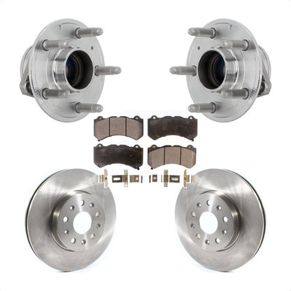 Ensemble de roulement de moyeu avant, Rotor de frein à disque et Kit de plaquettes pour Chevrolet Camaro LT L