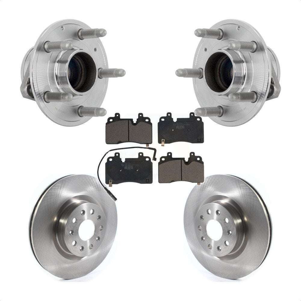 Kit de rotor et de plaquettes de frein à disque, ensemble de roulements de moyeu avant pour Cadillac CT6 RW 2019