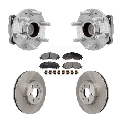 Kit de plaquettes de Rotor de frein à disque, roulement de moyeu avant, pour Chevrolet Colorado GMC Canyon RW