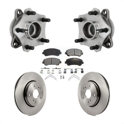 Kit de plaquettes de Rotor de frein à disque, ensemble de roulements de moyeu avant pour Suzuki Kizash 2010 – 2013