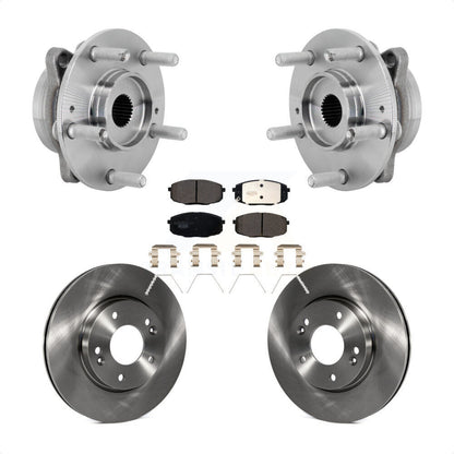 Kit de plaquettes de Rotor de frein à disque, ensemble de roulements de moyeu avant, pour Hyundai Kona Kia Selto