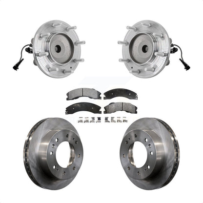 Kit de plaquettes de Rotor de frein, roulement de moyeu avant, pour GMC Sierra 3500 HD Chevrolet Silverad