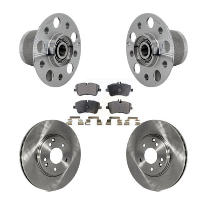 Kit de plaquettes de Rotor de frein à disque, roulement de moyeu avant, pour Mercedes-Benz C350 RW 2006 – 2007