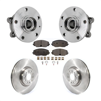 Kit de plaquettes de Rotor de frein, ensemble de roulements de moyeu avant, pour Volkswagen Atlas Cross Spor