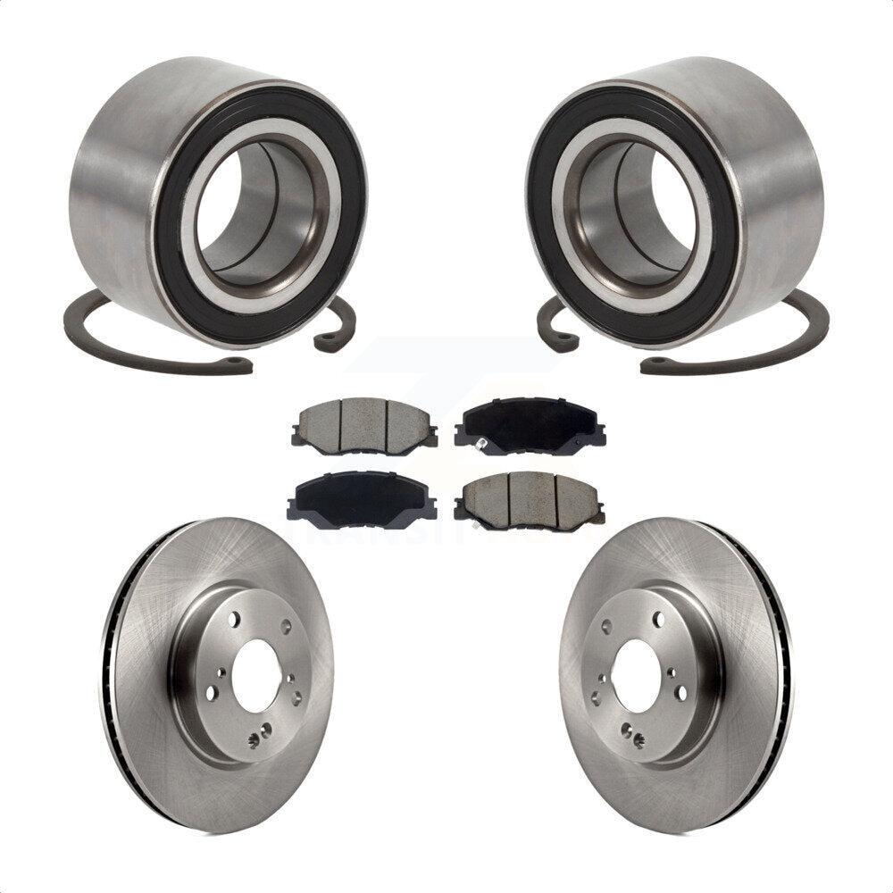 Kit de rotors et plaquettes de frein à disque de roulement de roue avant pour Honda Insight 2019 – 2022