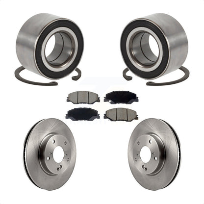 Kit de rotors et plaquettes de frein à disque de roulement de roue avant pour Honda Insight 2019 – 2022