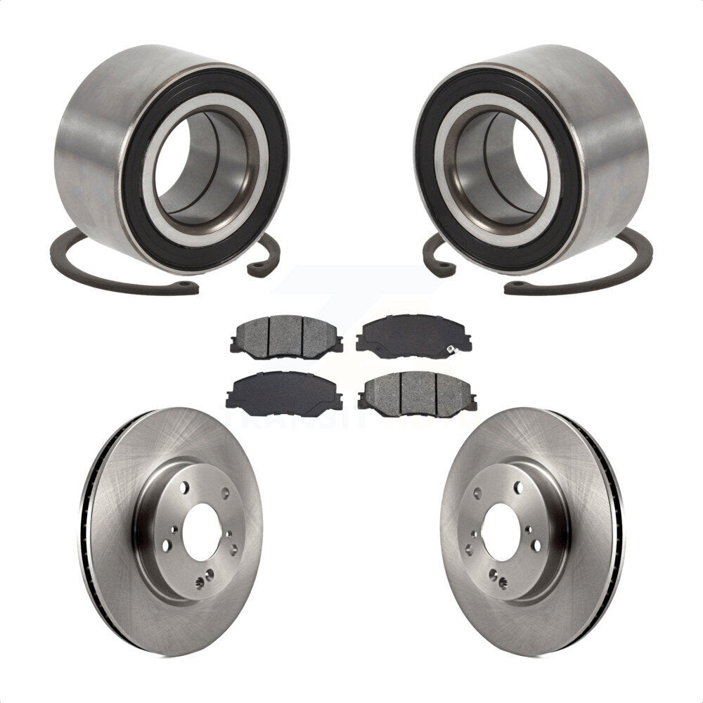 Kit de rotors et plaquettes de frein à disque de roulement de roue avant pour Honda Insight 2019 – 2022