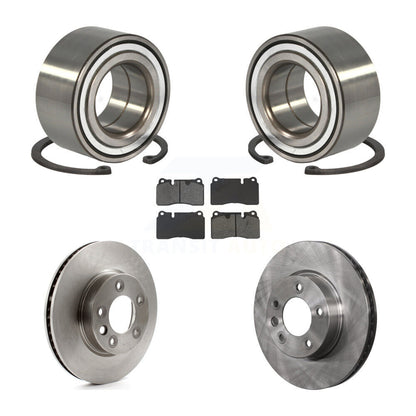 Kit de rotors et plaquettes de frein à disque de roulement de roue avant pour Volkswagen Touareg