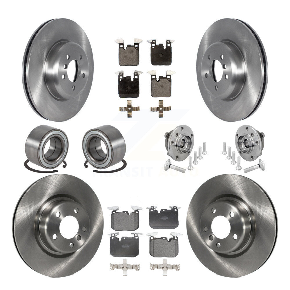 Kit de patins de Rotor de frein à disque, roulement de moyeu avant et arrière (10 pièces) pour BMW M240i xDriv