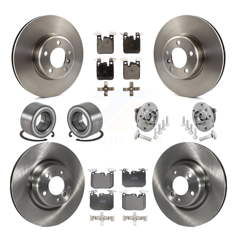 Kit de patins de Rotor de frein à disque, roulement de moyeu avant et arrière (10 pièces) pour BMW M240i xDriv