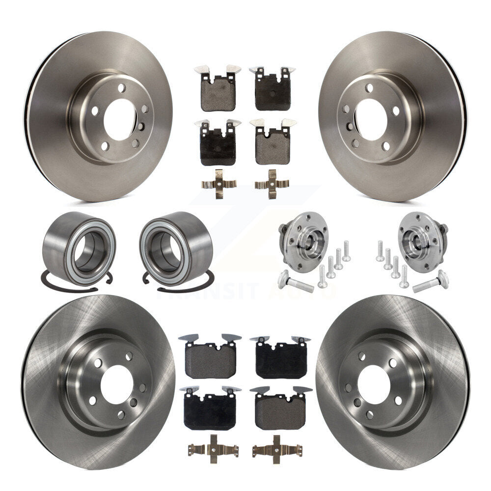 Kit de patins de Rotor de frein à disque, roulement de moyeu avant et arrière (10 pièces) pour BMW M240i xDriv