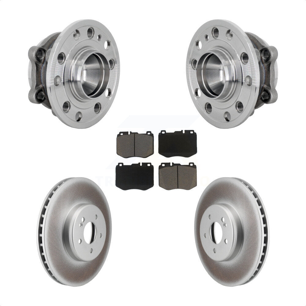 Kit de plaquettes de Rotor de frein, ensemble de roulements de moyeu avant, pour Mercedes-Benz C300 C350