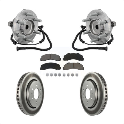 Kit de plaquettes de Rotor de frein, ensemble de roulements de moyeu avant, pour Ford F-150 RW 2015 – 2017