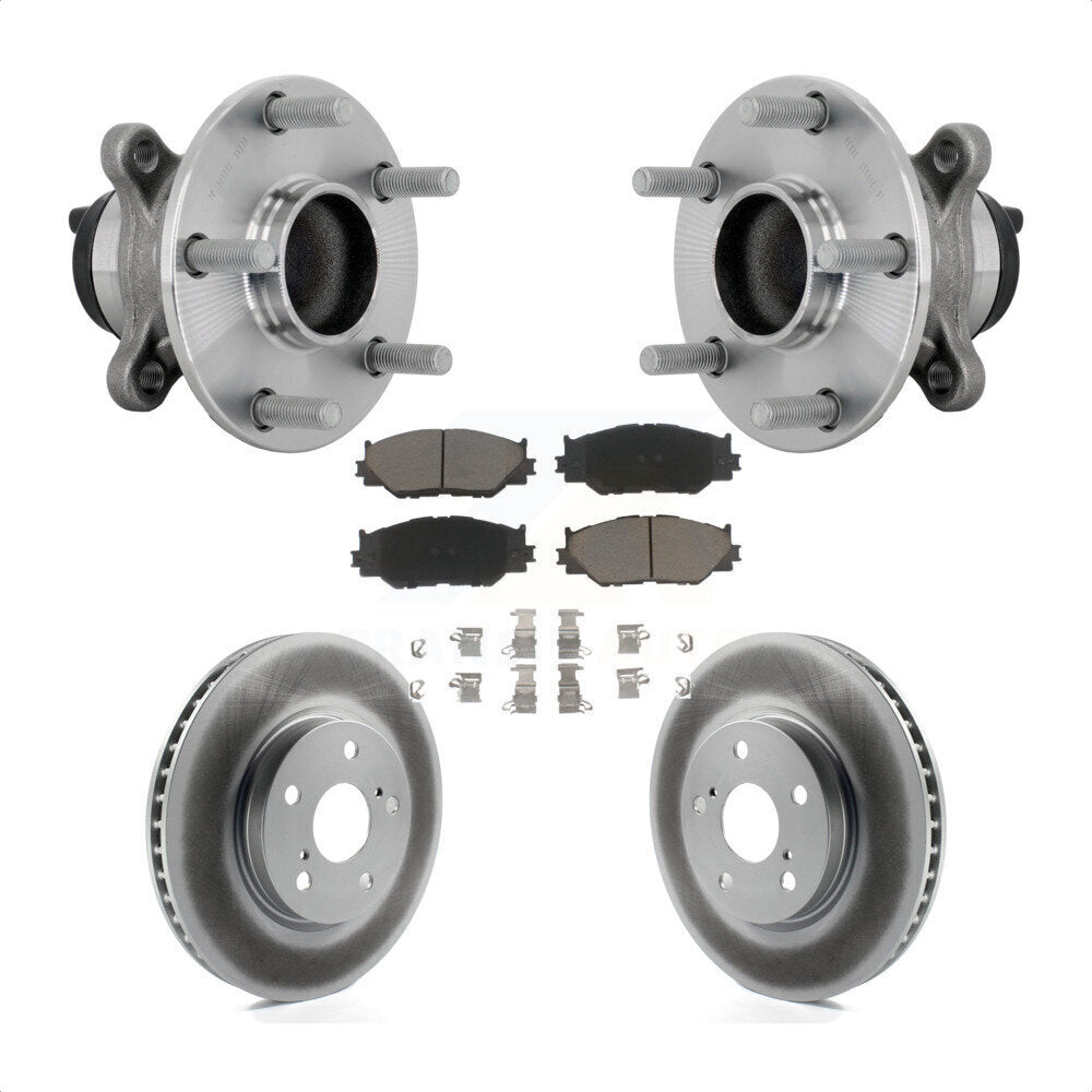 Kit de plaquettes de rotor de frein, roulement de moyeu avant, pour Lexus IS250 avec emballage F Sport