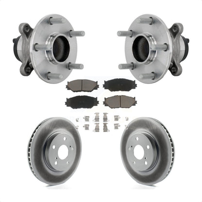 Kit de plaquettes de rotor de frein, roulement de moyeu avant, pour Lexus IS250 avec emballage F Sport