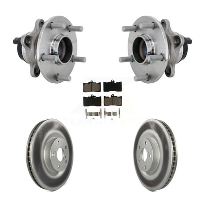 Kit de plaquettes de Rotor de frein enduites de roulement de moyeu avant, pour Lexus GS350 RC300 GS450h GS30