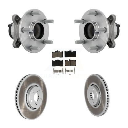 Kit de plaquettes de Rotor de frein, ensemble de roulements de moyeu avant, pour Lexus IS350 IS300 IS200