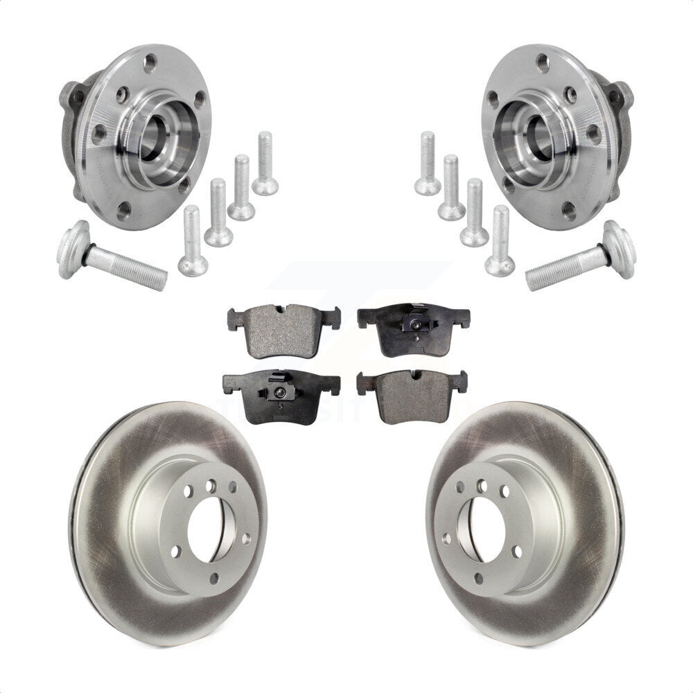 Kit de plaquettes de Rotor de frein, manteau de roulement de moyeu avant, pour BMW 330i xDrive 230i 430i Gran G