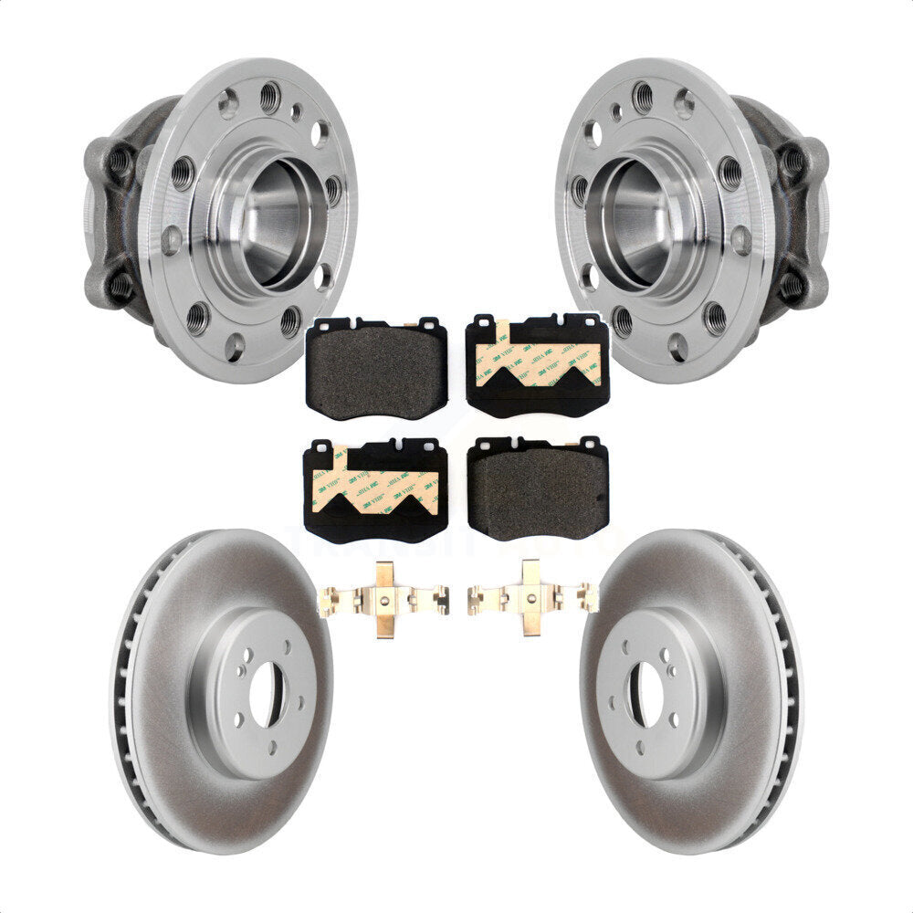 Kit de plaquettes de Rotor de frein, ensemble de roulements de moyeu avant, pour Mercedes-Benz C300 C350