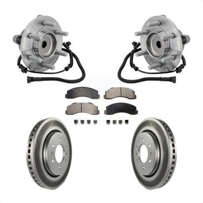 Kit de plaquettes de Rotor de frein, ensemble de roulements de moyeu avant, pour Ford F-150 RW 2015 – 2017