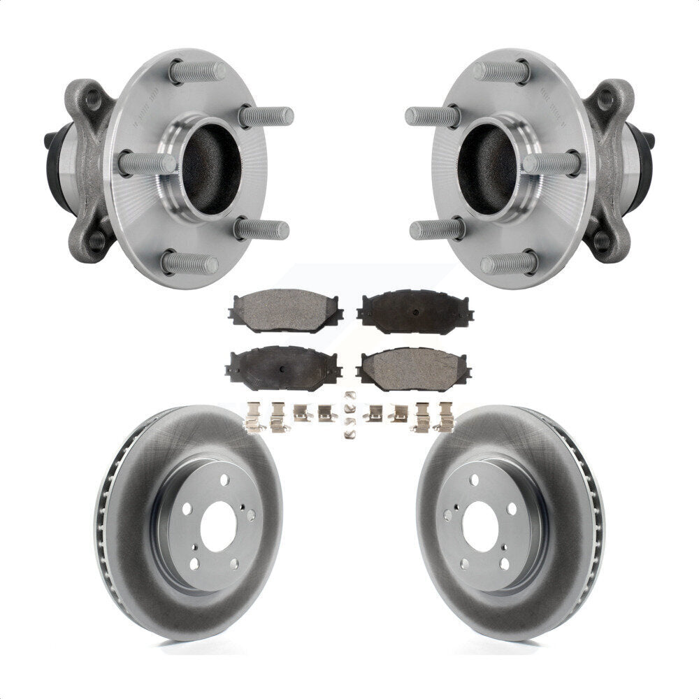Kit de plaquettes de rotor de frein, roulement de moyeu avant, pour Lexus IS250 avec emballage F Sport