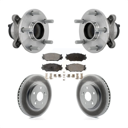Kit de plaquettes de rotor de frein, roulement de moyeu avant, pour Lexus IS250 avec emballage F Sport