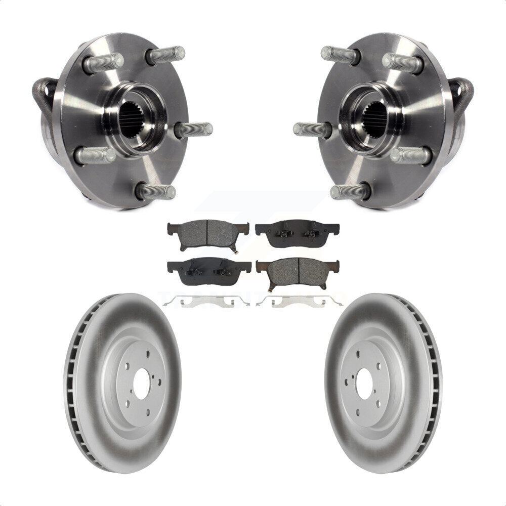 Kit de plaquettes de rotor de frein, ensemble de roulements de moyeu avant, pour Subaru Ascen 2019 – 2023