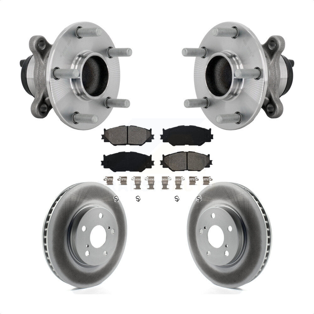 Kit de plaquettes de rotor de frein, roulement de moyeu avant, pour Lexus IS250 avec emballage F Sport