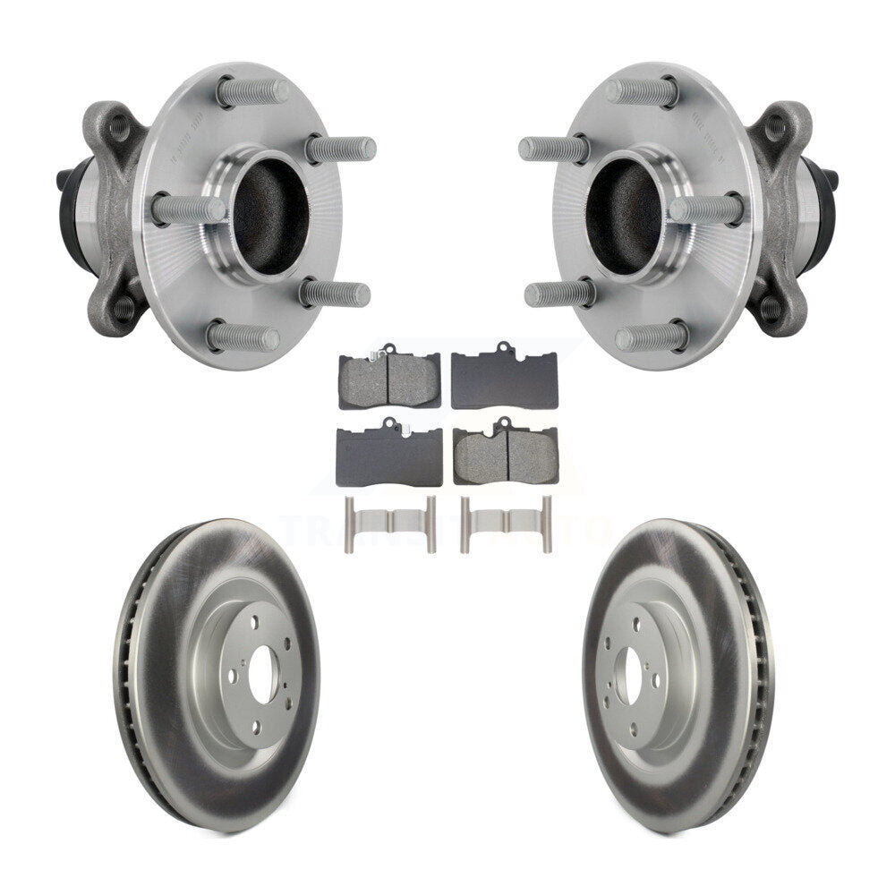 Kit de plaquettes de Rotor de frein, ensemble de roulements de moyeu avant, pour Lexus IS300 IS350 IS200