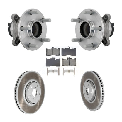 Kit de plaquettes de Rotor de frein, ensemble de roulements de moyeu avant, pour Lexus IS350 IS300 IS200