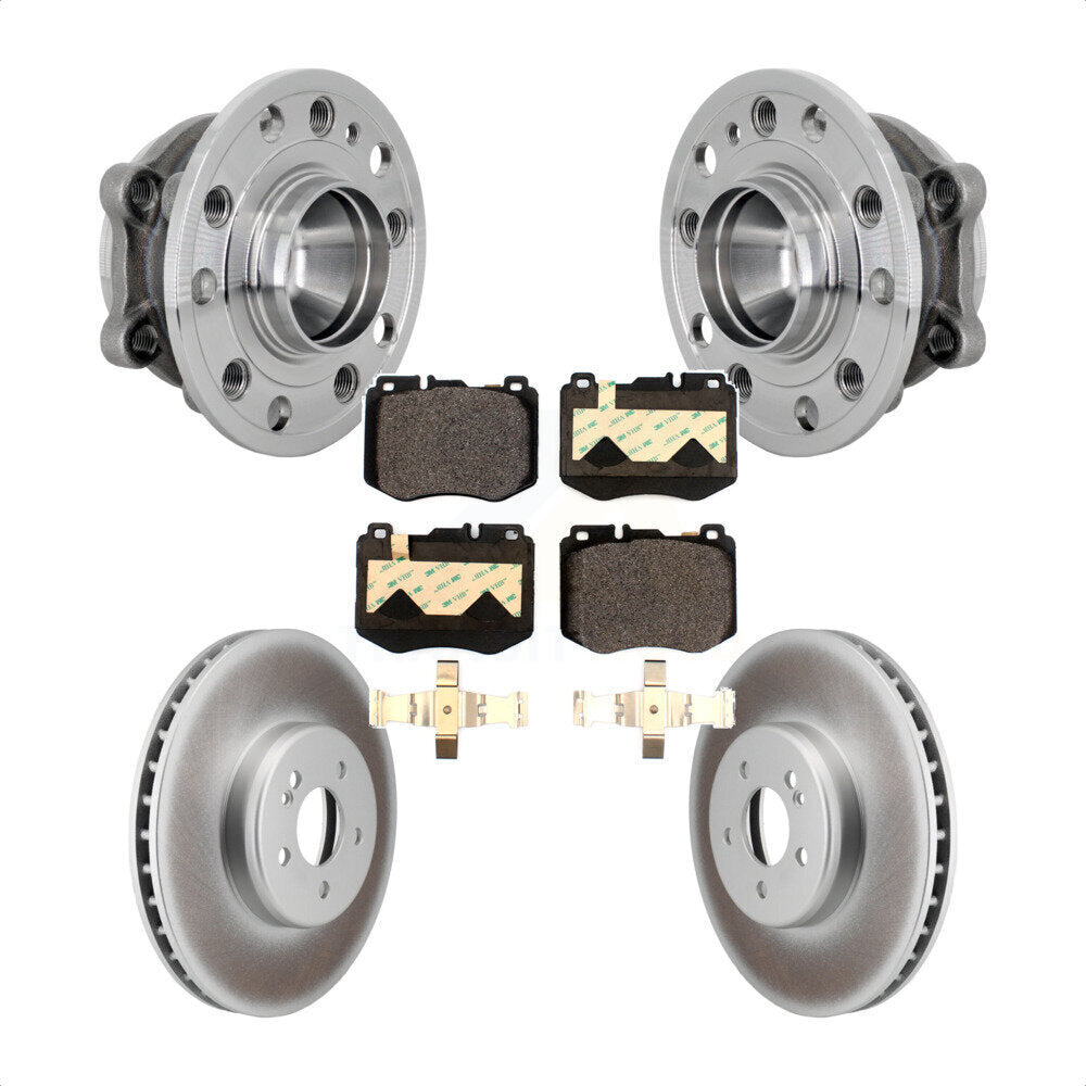Kit de plaquettes de Rotor de frein, ensemble de roulements de moyeu avant, pour Mercedes-Benz C300 C350