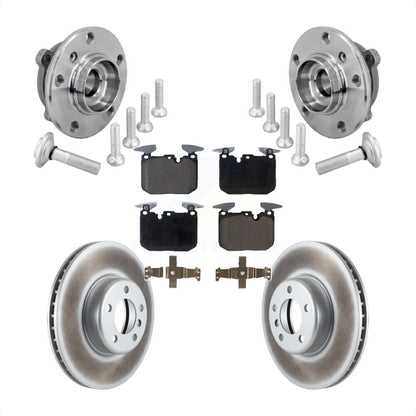 Kit de plaquettes de Rotor de frein enduit de roulement de moyeu avant, pour BMW 330i xDrive 440i Gran Coup