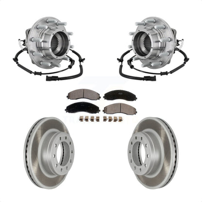 Kit de plaquettes de Rotor de frein, roulement de moyeu avant, pour Ford F-450 Super Duty F-550 4 X